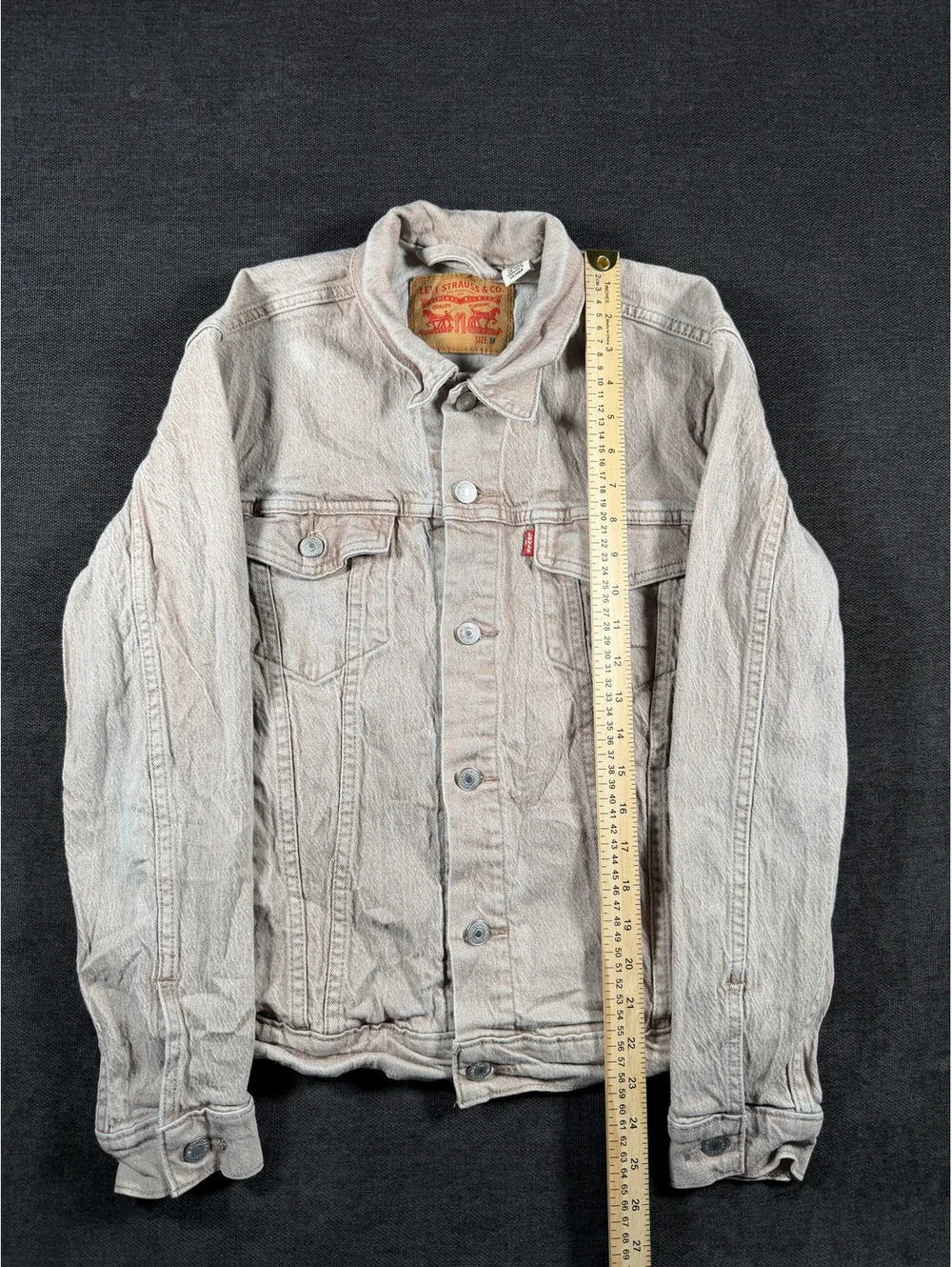 Levi's Men's Medium Beige Denim Jacket